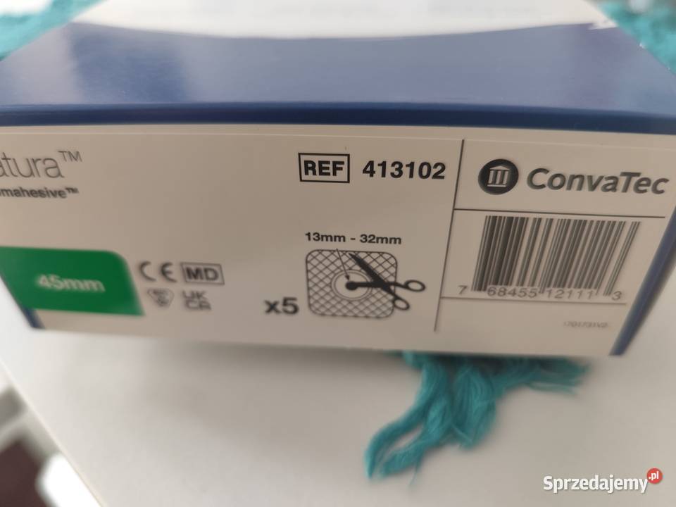 Convatec 45mm flizelina Sprzęt medyczny małopolskie Kraków