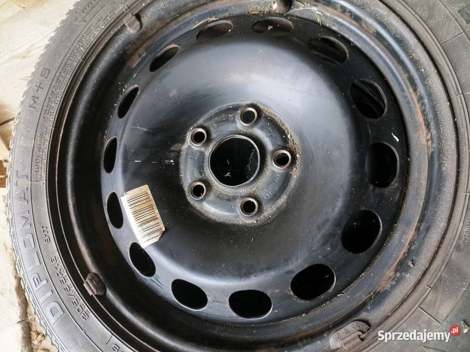 Opony zimowe 20555 R16 felgi stalowe sprzedam
