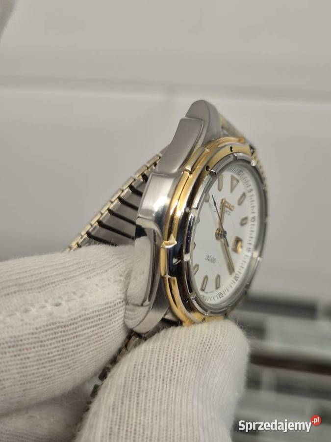 Damski zegarek Seiko SQ 100bicolor Zegarki i Biżuteria Chorzów