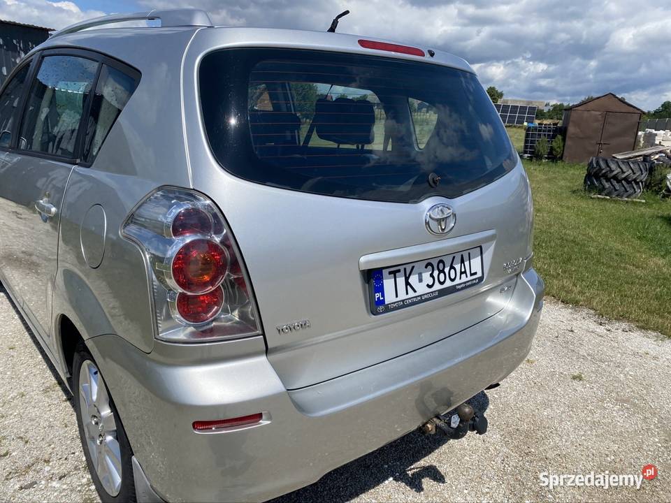 Toyota Corolla verso salon Polska kupiony w polskim salonie Starachowice
