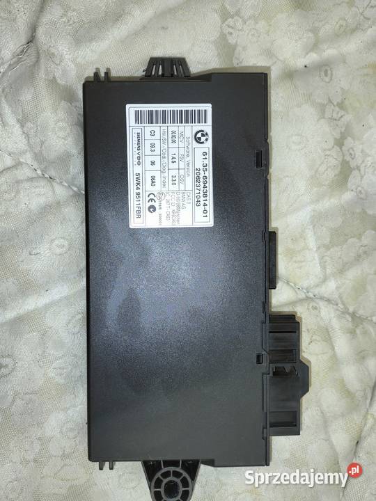 Moduł CAS3 BMW E90 E91 E93 E93 E60 E61 E63 E64 Poręba