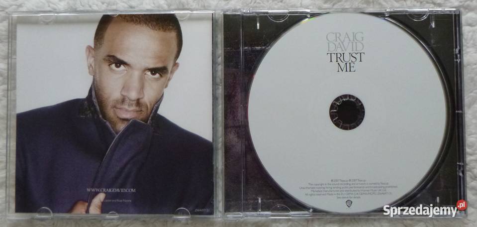 Płyta CD Craig David Trust Me Warszawa