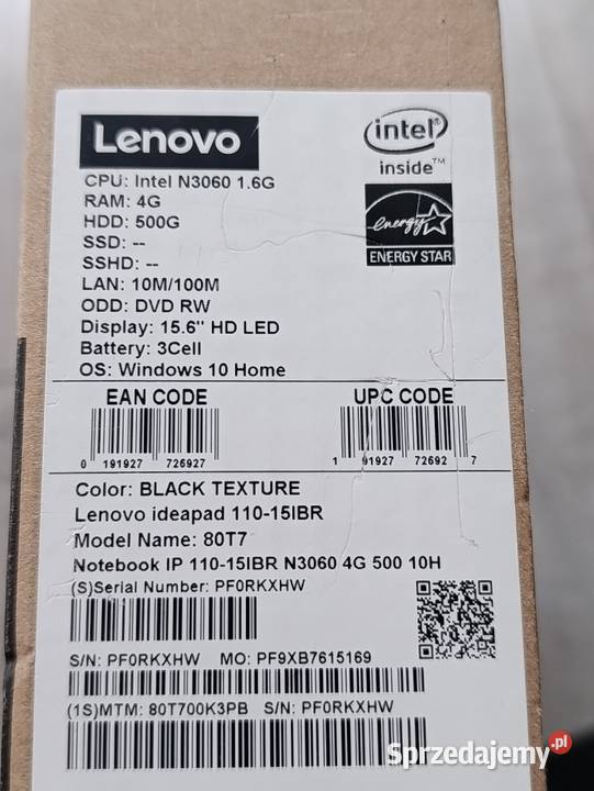 Lenovo Ideapad 11015IBR Poznań