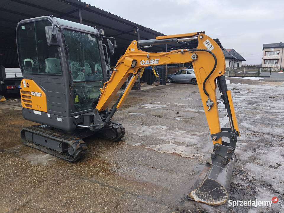 Case CX18 minikoparka 450 mtg Częstochowa