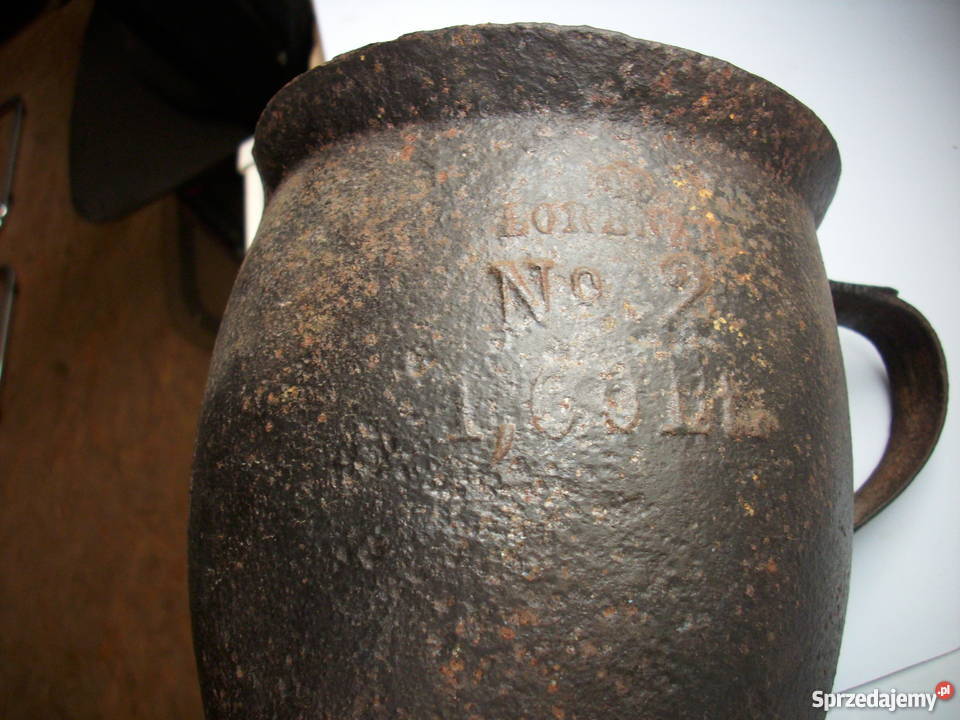 Sygnowany stary antyczny wazon Dom i Ogród Barlinek
