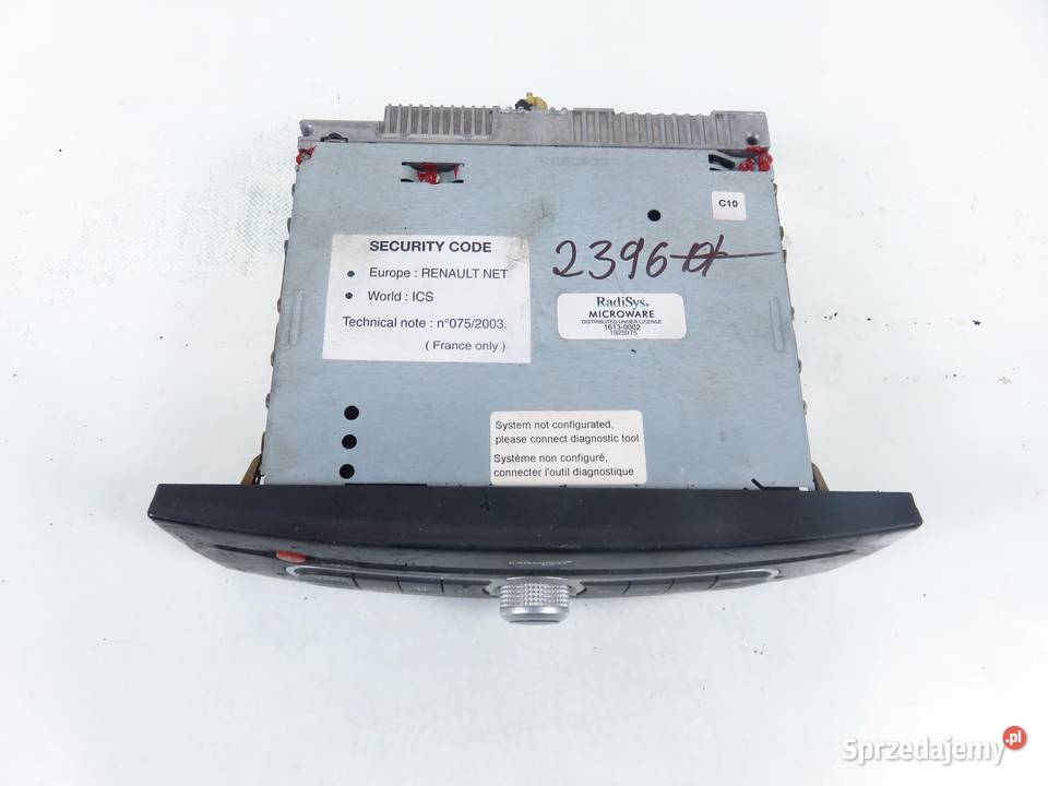 RADIO RENAULT LAGUNA II 8200964837 Radioodtwarzacze małopolskie