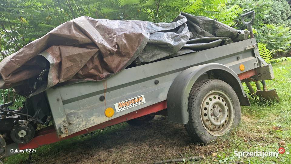 Przyczepa lekka Neptun B75 N7202 PTD DMC 750 Mikołów