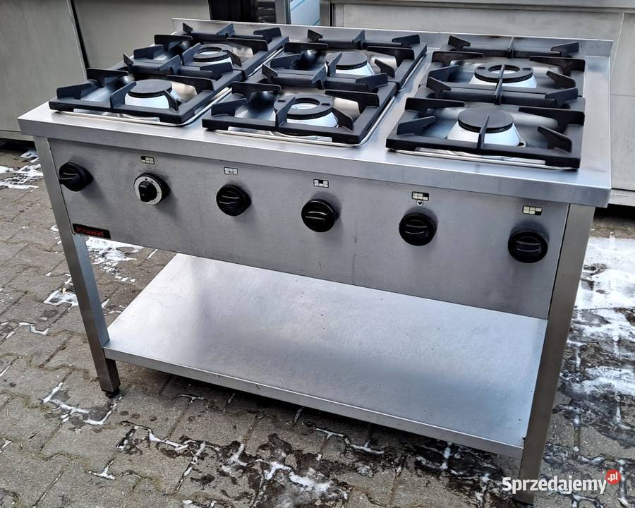KUCHNIA GAZOWA 6 PALNIKOWA KROMET 36 KW M1287N