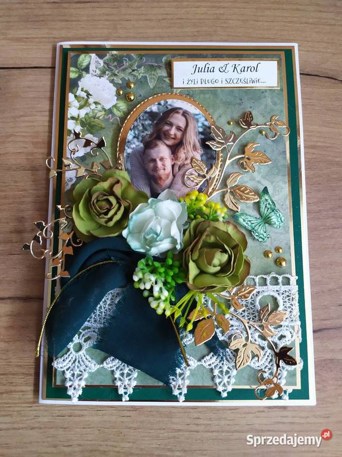 Kartki ślubne jubileuszowe Usługi Konin