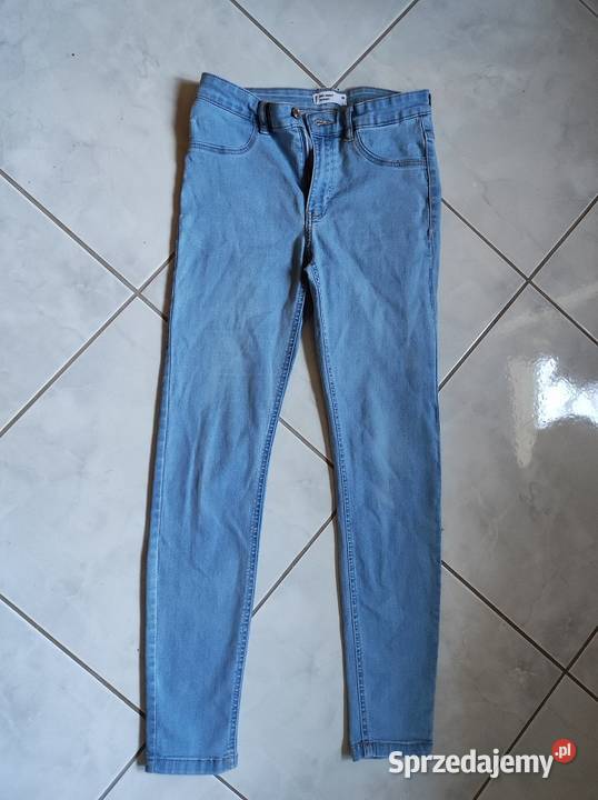 spodnie skinny dżinsy jeansy rurki klasyczne sprzedam