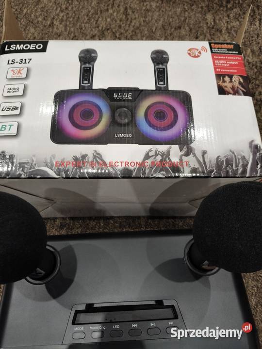 Zestaw Karaoke Bluetooth LSMOEO LS317 2 Słuchawki i głośniki