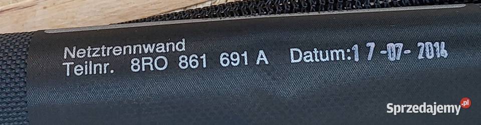 ROLETA SIATKA BAGAŻNIKA AUDI Q5 8R0861691A Mielęcin