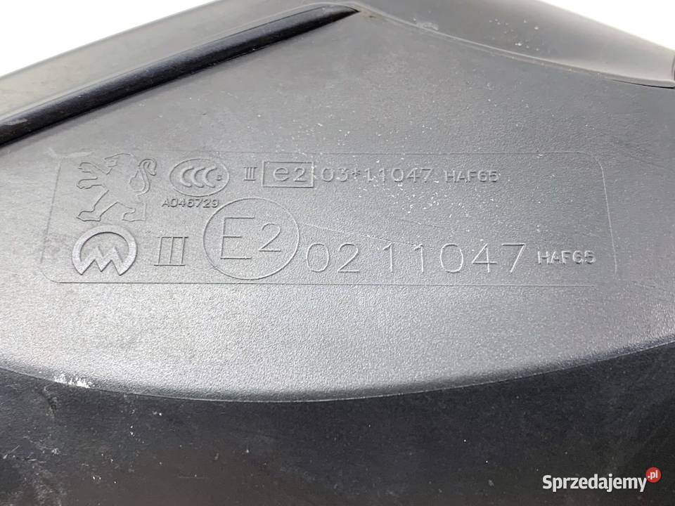 LUSTERKO LEWY PEUGEOT 2008 I Hatchback Rouge podkarpackie