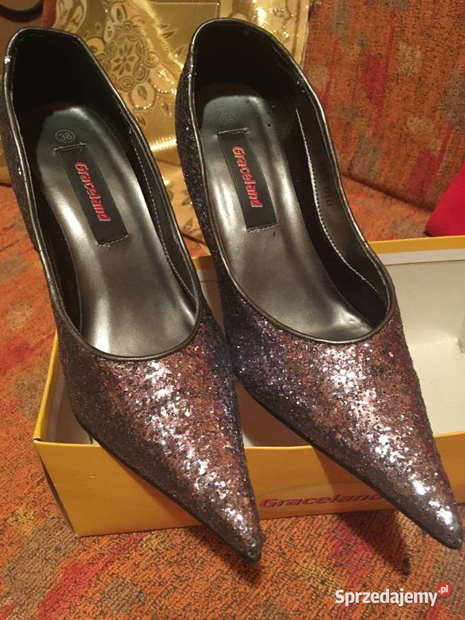 Sprzedam damskie szpilki skórzaneczarne i Kraków