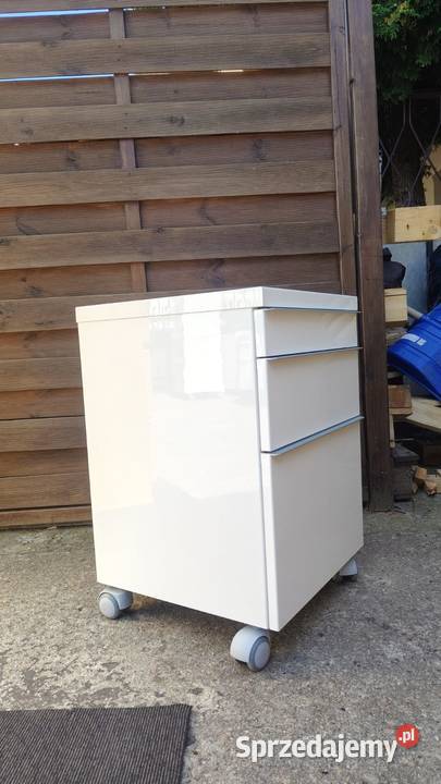Kontenerek IKEA Burs biały na kółkach Dostępne 4 mazowieckie Warszawa