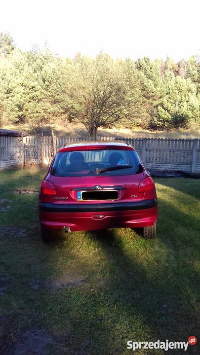 Sprzedam Peugeot 206 kol bordowy 2002 r benlpg garażowany Myślachowice