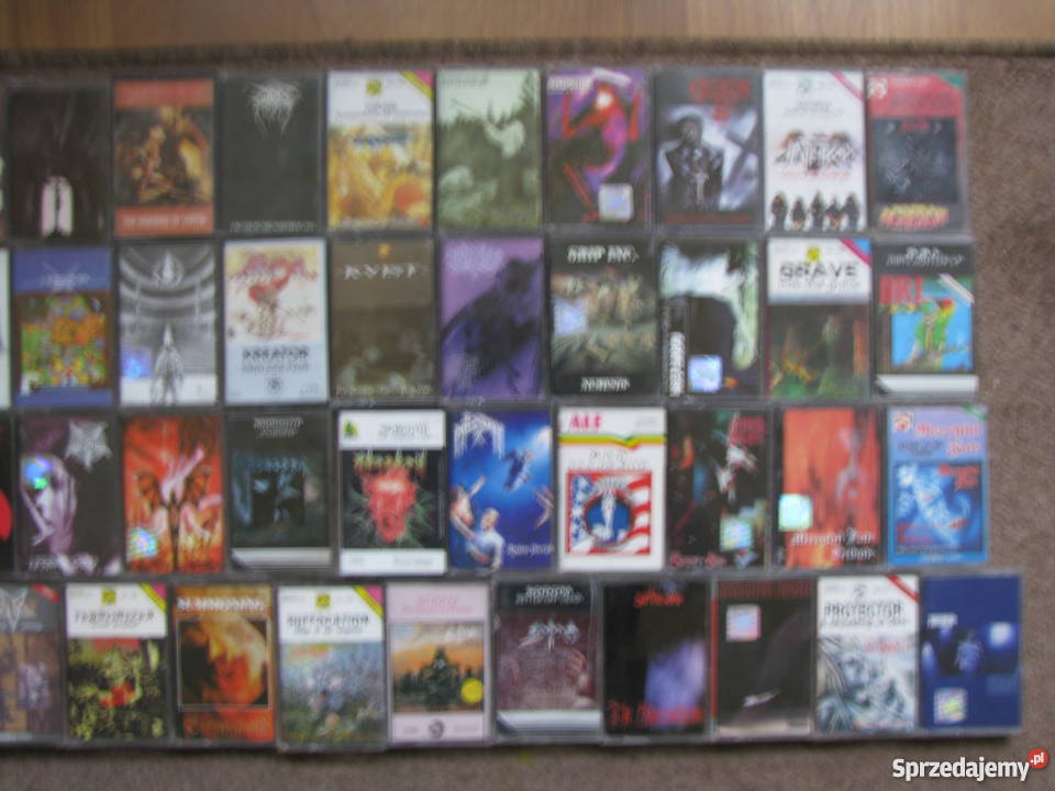 ORYGINALNE KASETY HEAVY METAL Szczecin sprzedam