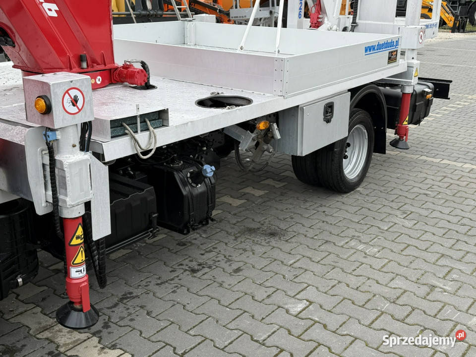 Nissan Cabstar Podnośnik Koszowy 226m Zwyżka komputer pokładowy Widełki