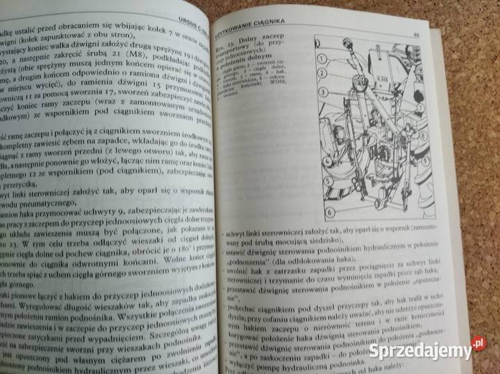 Instrukcja obsługi ciągnik Ursus 330M oryginał lubelskie