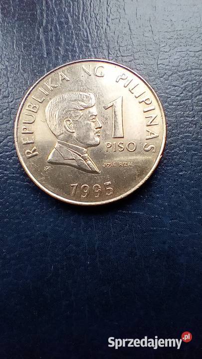 Stare monety 1 peso 1995 Filipiny podkarpackie