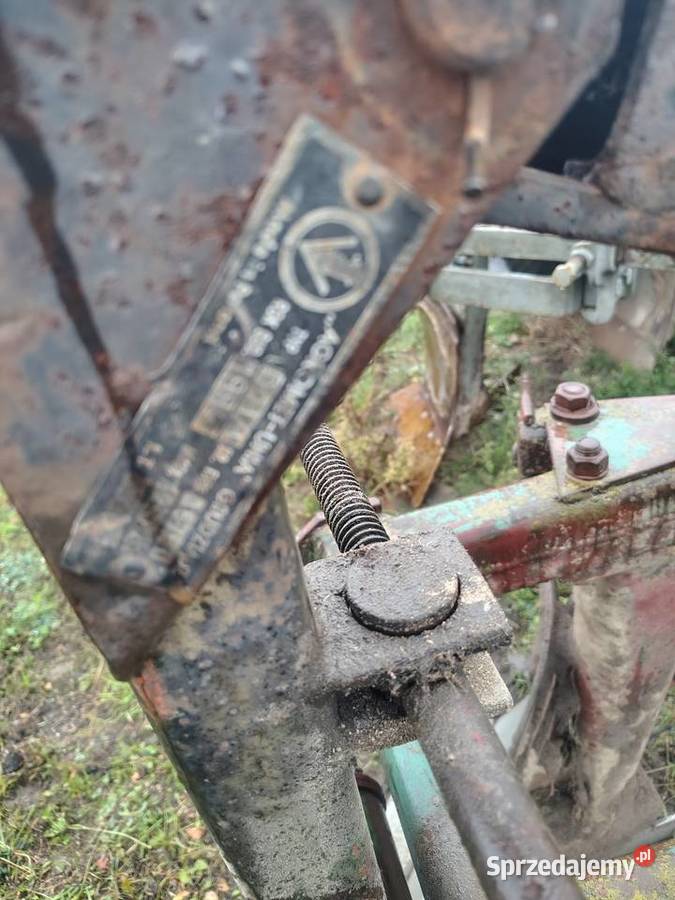 Pług dwuskibowy nieuszkodzony Klwaty