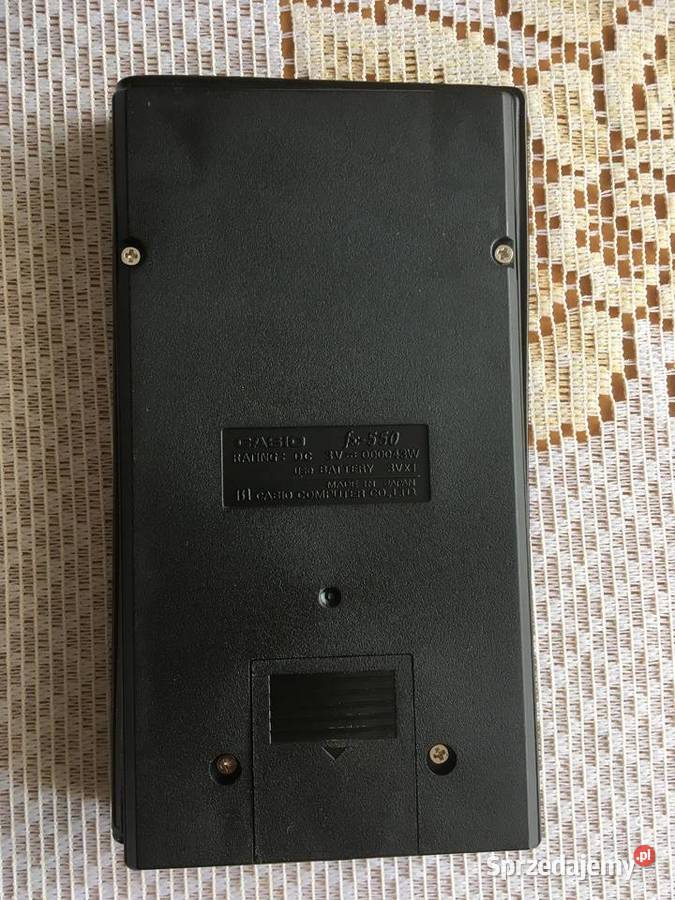 Kalkulator scientific Casio fx550 Pozostałe