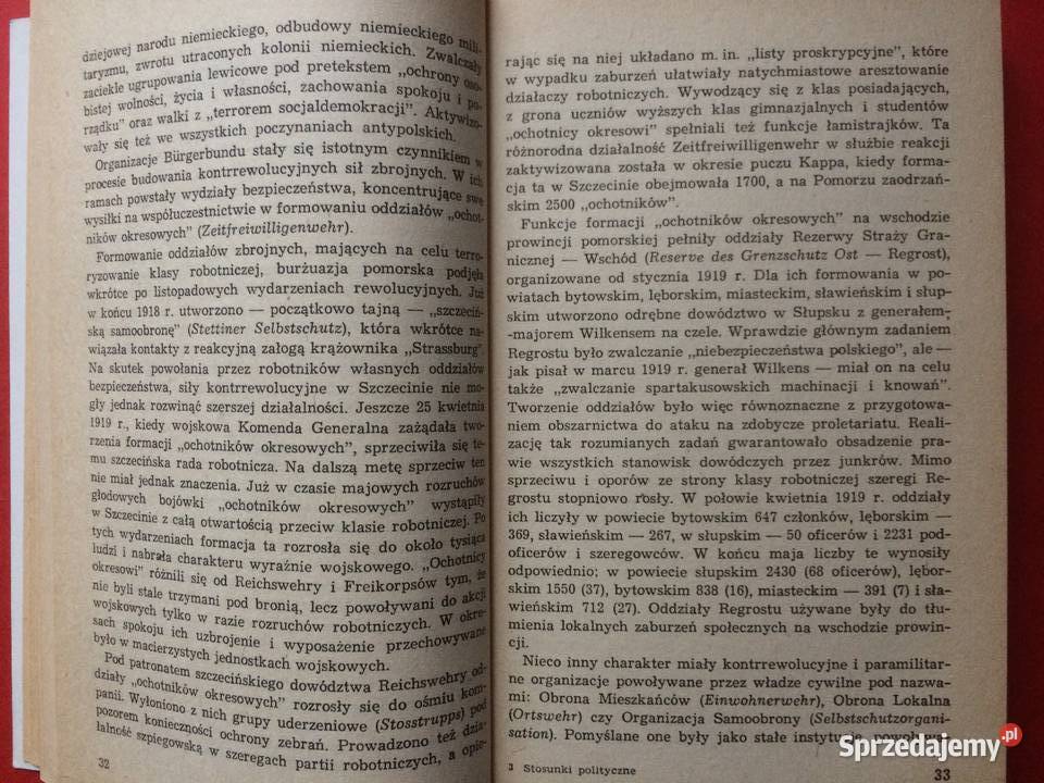 3161 Stosunki Polityczne Na Pomorzu Zachodnim Szczecin