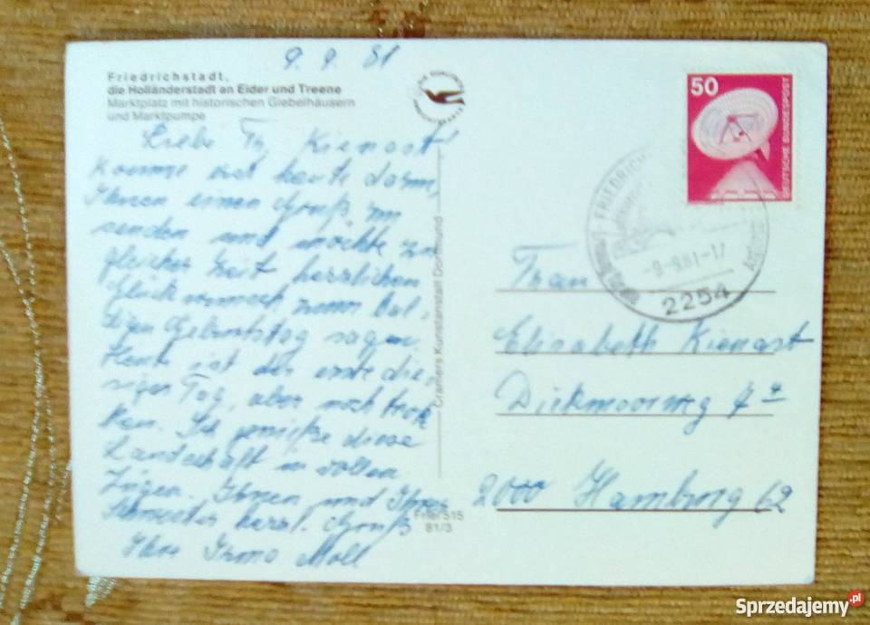 RYNEK W FRIEDRICHSTADT MIASTO W KRAJU Piszczac