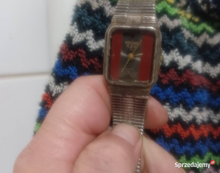 Zegarek zabytkowy Deluxe KZV Męskie Rewa