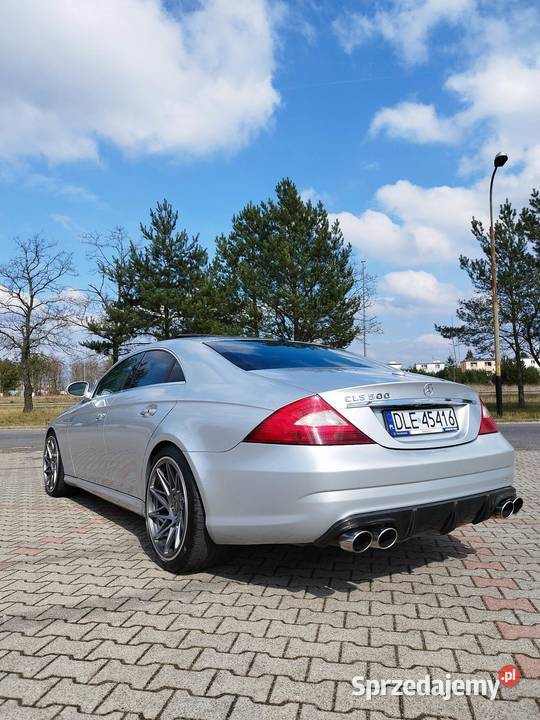 Mercedes CLS 500 pakiet AMG skórzana tapicerka Bolesławiec