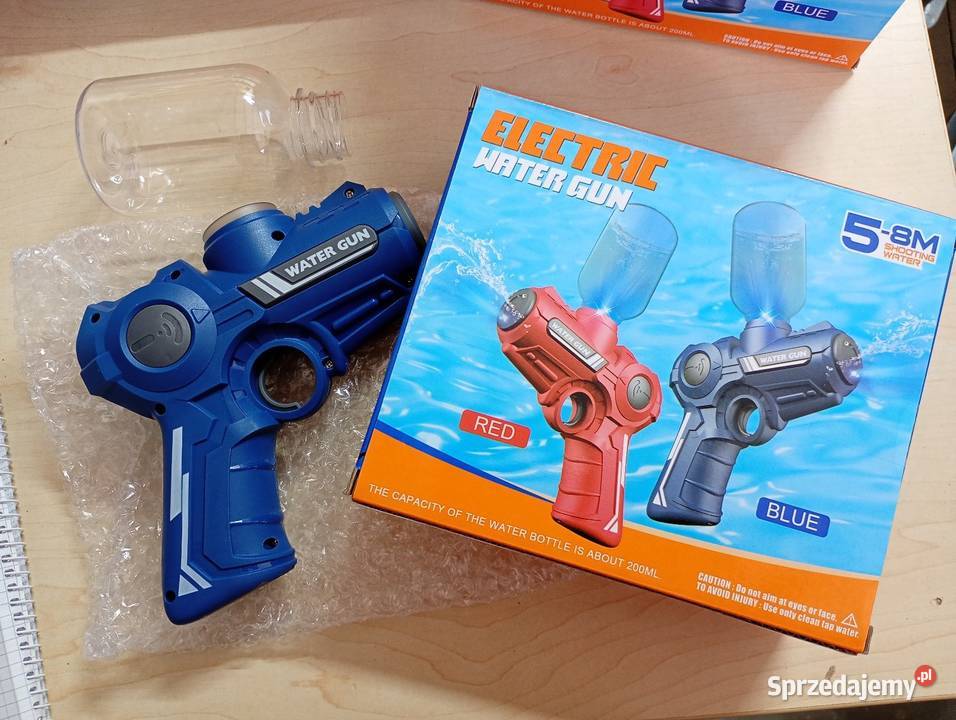 Elektryczny pistolet na wodę Water Gun mazowieckie Przysucha sprzedam