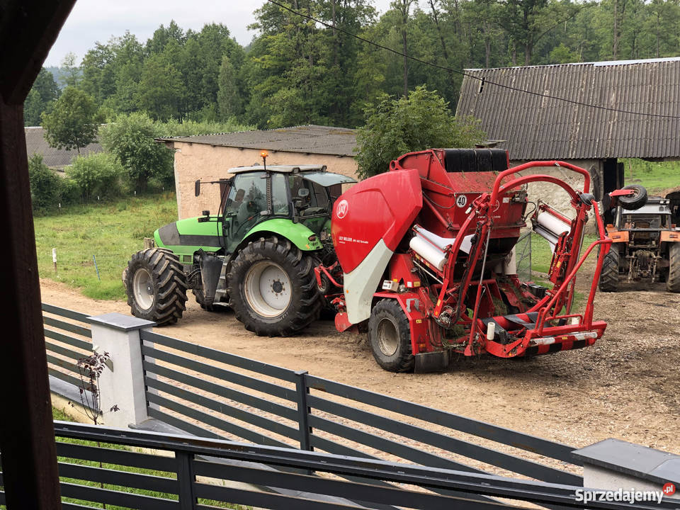 Usługa zbioru traw Nową przyczepą CLAAS CARGOS Stawiski
