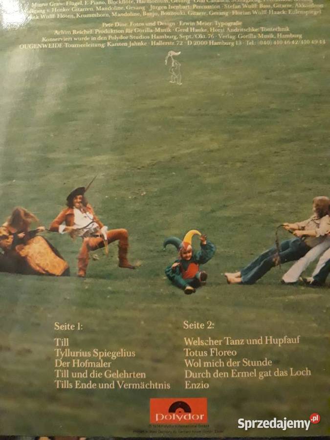 Muzyka niezwykła OUGENWEIDE Enlenspiegelfolk Rzeszów