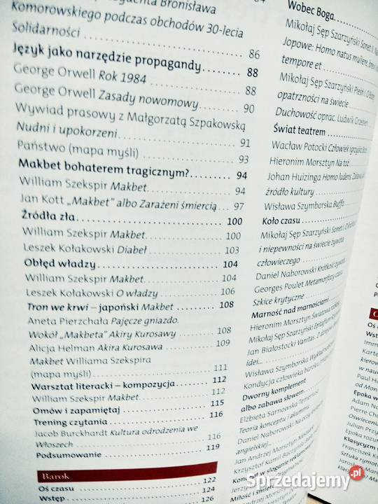 Ciekawi świata podręcznik nowy operon polski Warszawa