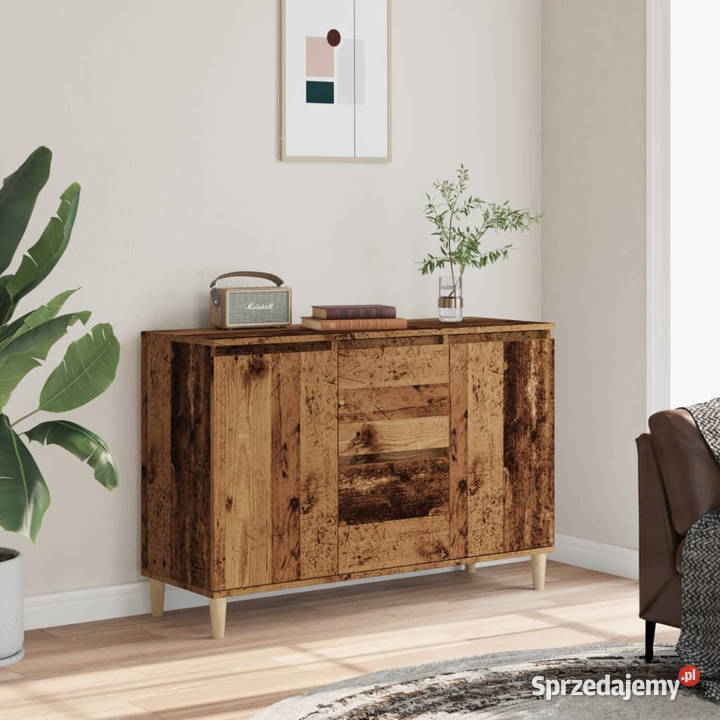Szafka stare drewno 102x35x70 materiał Warszawa sprzedam