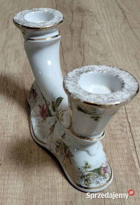 Świecznik IWONA Porcelana Chodzież 2 punkty