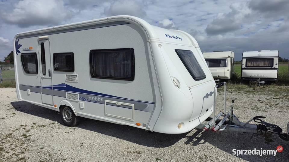 Hobby Excellent 495 namiot mover łódzkie Bedlno