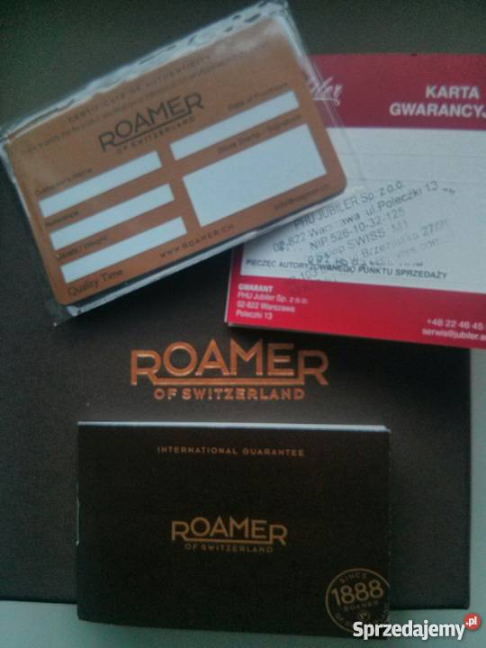 Zegarek szwajcarski marki ROAMER Ceraline Łódź