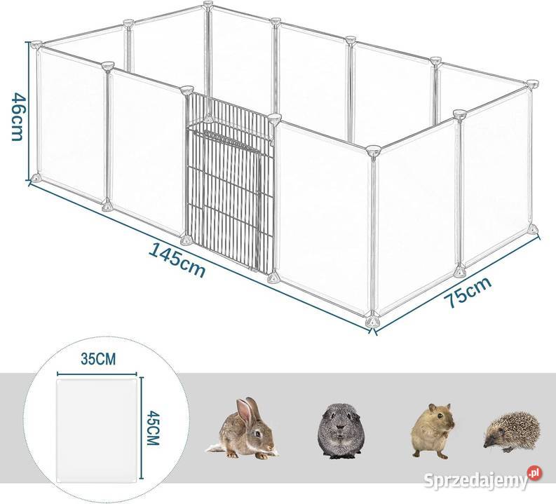 Ogrodzenie królika chomika szczeniaka świnki Żary sprzedam