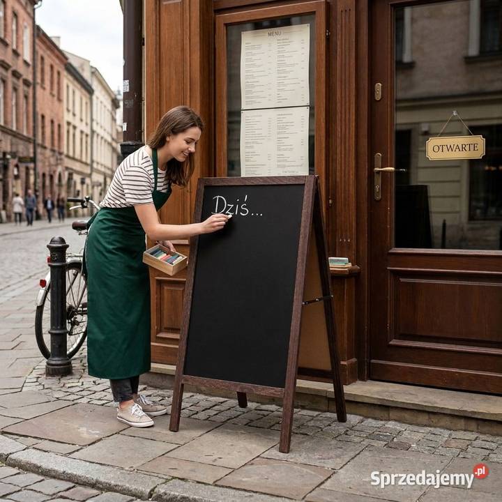 Potykacz reklamowy dwustronny