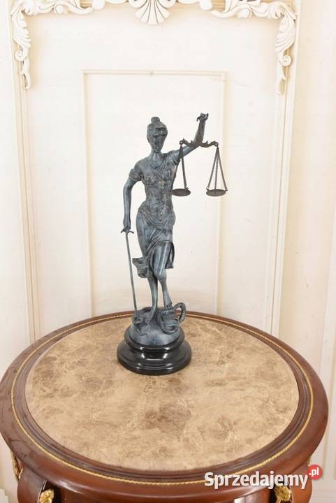 TEMIDA z Brązu FIGURA PREZENT PRAWNIKA 40 sprzedam