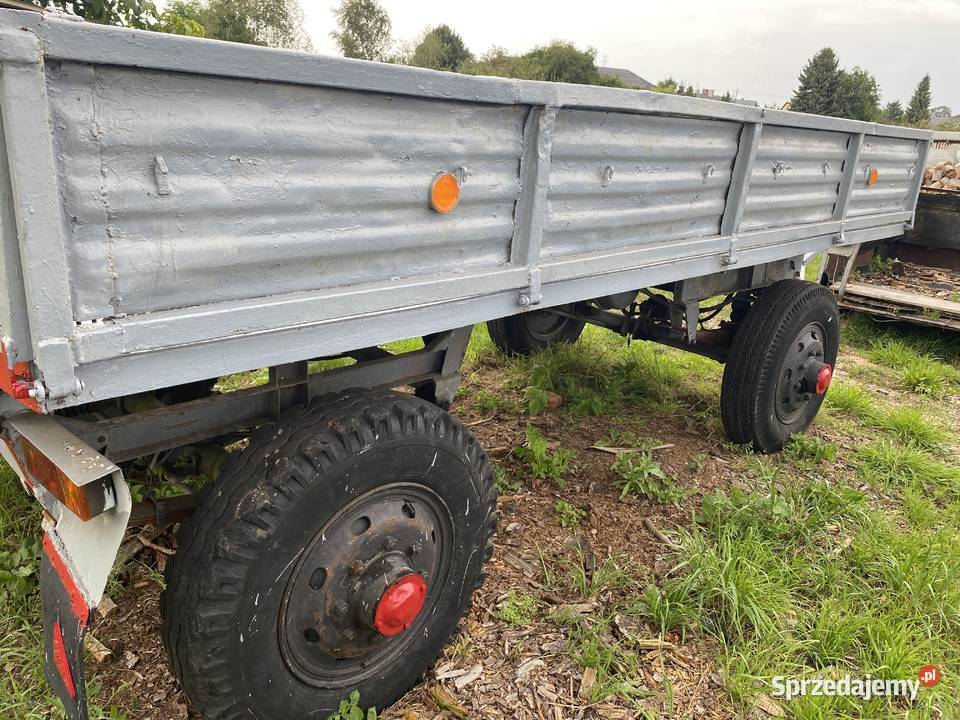 Przyczepa rolnicza zarejestrowana ważne OC i Police sprzedam