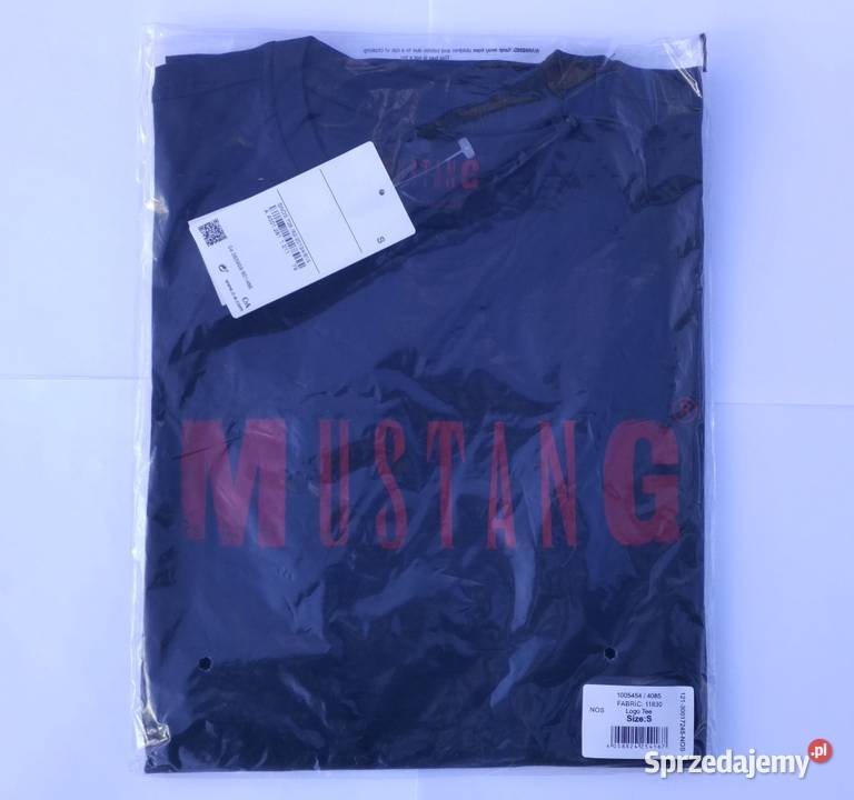 Tshirt męski Mustang Logo Tee trzy rozmiary S M Dęblin