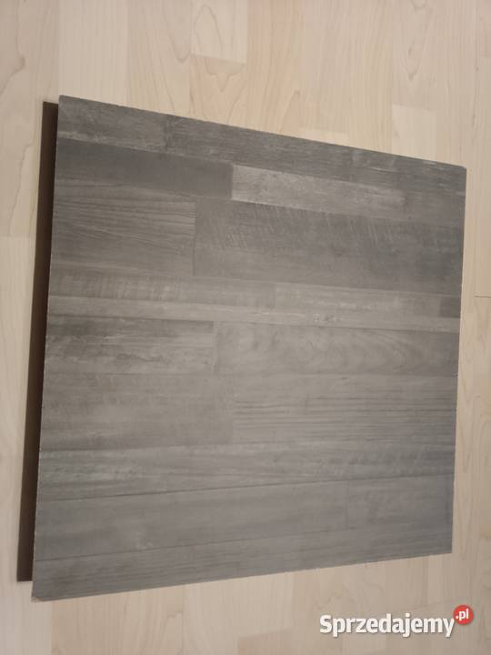 Blat laminowany 46 x 46 x 4 deseń szarego drewna Blaty Kraków