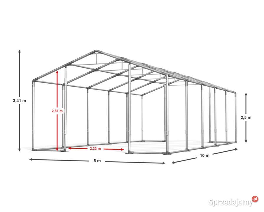 5x10x25m Namiot magazynowy Hala przemysłowa Katowice