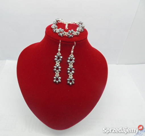 Swarovski bransoleta kolczyki w 50 Limanowa