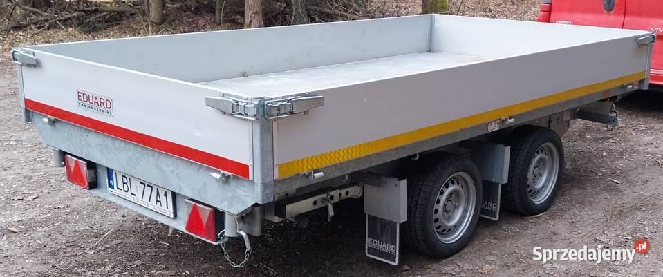 EDWARD przyczepa wywrot elektryczny 3500 mocna i Biłgoraj