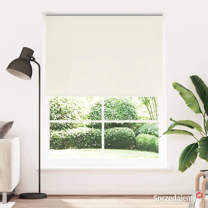 Roleta okienna zaciemniająca ciemna biel 160 x Warszawa