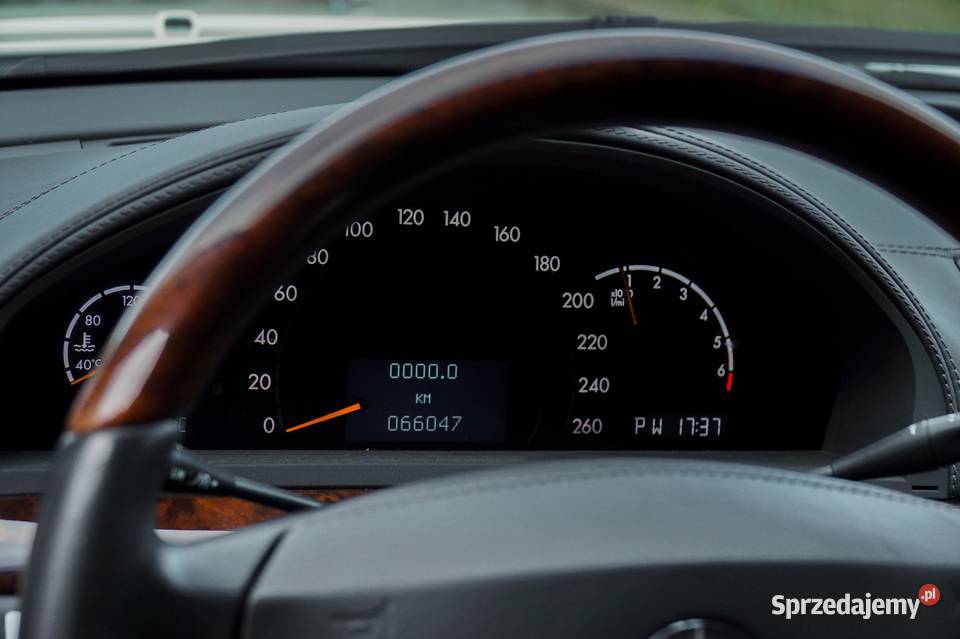 MERCEDES W220 S600L V12 Nowy Japonia przebieg 66 Mercedes-Benz Kielce
