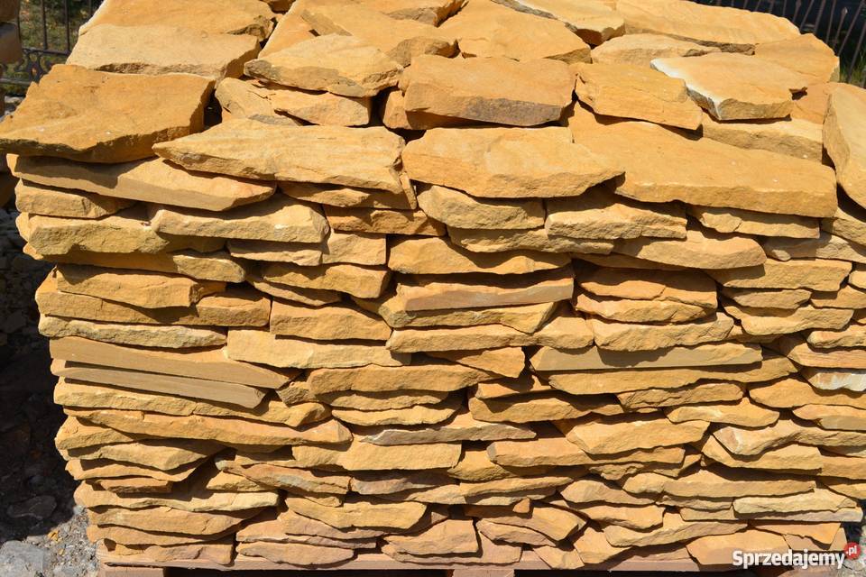 KAMIEN PIASKOWIEC Dzikówka kolor Żółty Kamien Kraków